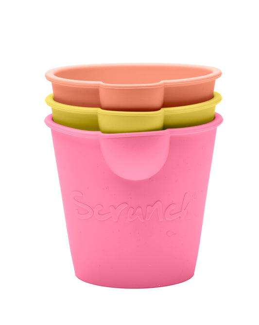 Scrunch Mini Bucket - Flamingo Pink