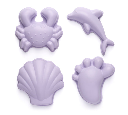 Scrunch Footprint Moulds - Lavender