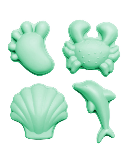 Scrunch Footprint Moulds - Spearmint