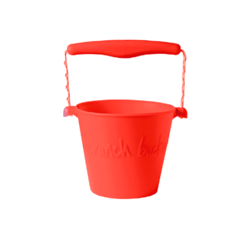 Scrunch Buckets - Neon Coral